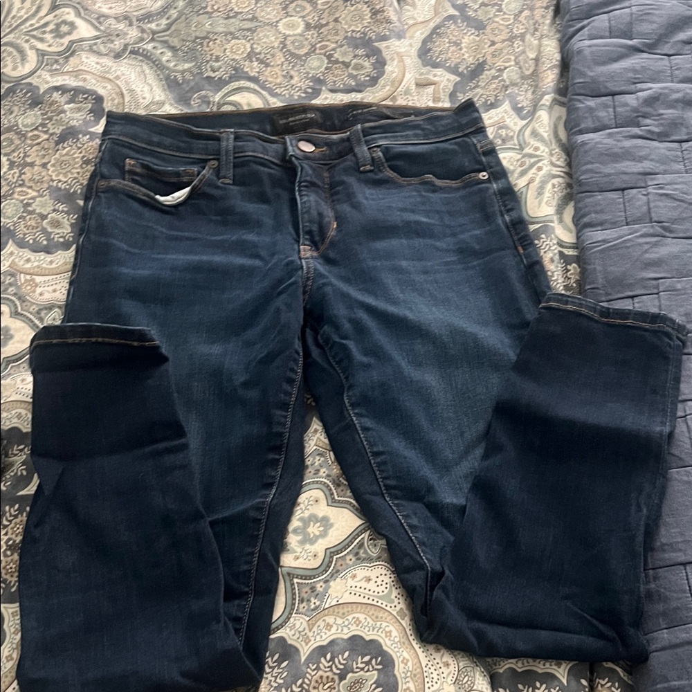 Banana Republic Women's Deep Blue Skinny Jeans